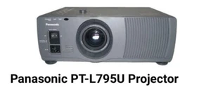 Panasonic PT-L795U LCD Projector NEEDS BULB* 1998 Vintage - Picture 1 of 9
