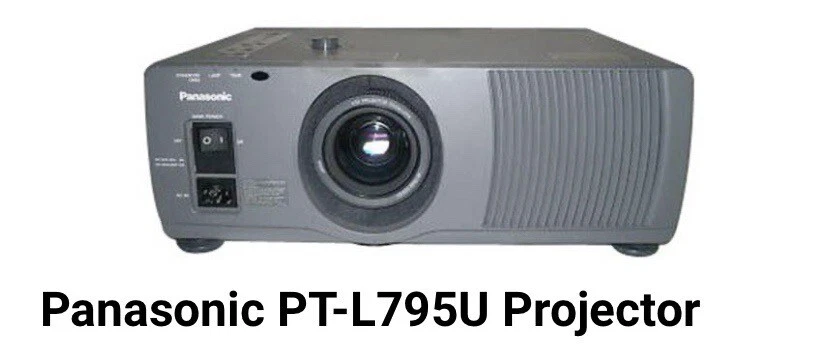 Panasonic PT-L795U LCD Projector NEEDS BULB* 1998 Vintage - Image 1 of 4