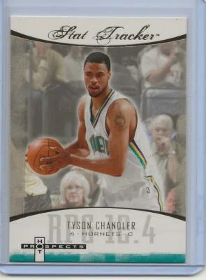 2007-08 Fleer Hot Prospects Stat Tracker - Tyson Chandler #ST34 - Hornets - Image 1 of 2