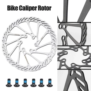 Caliper Rotor? Rotors Bicycle Road Brake New MTB Bike 180mm 160 Silver Disc - Picture 1 of 14