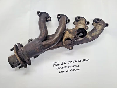 COLECTOR DE ESCAPE FORD RANGER 2.5L ACERO INOXIDABLE - USADO Foto 1 de 4