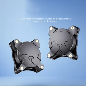 Robuster wasserdichter Hundehalsbandhalter für AirTag stabile ABS Schutzhülle - Photo 1/14