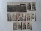 13 Zigarettenbilder "Fußball-Holstein Kiel ", Greiling  ca. 1930