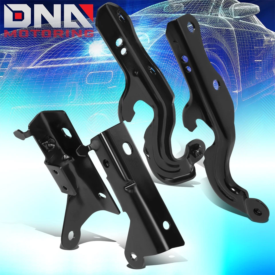 Par de bisagras de capó de repuesto para Dodge Durango/Jeep Grand Cherokee 2011-2022 Foto 1 de 4