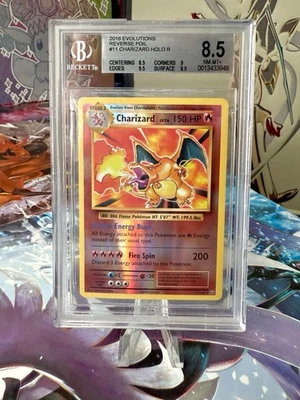 Charmeleon 10/108 & Charizard 11/108 XY Evolutions Reverse Holo BGS SEQUENTIAL! - Image 1 of 4