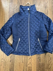 Marc New York Andrew Marc Damen Medium leichte Steppjacke Navy Top - Bild 1 von 8