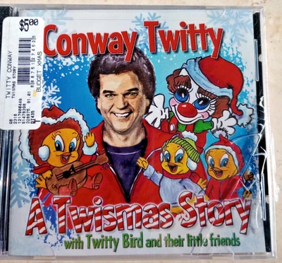 NEW SEALED CONWAY TWITTY A TWISMAS STORY CHRISTMAS CD - Image 1 of 2