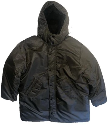 Chaqueta acolchada Abercrombie & Fitch Ultra Collection Ultra Parka XL verde oliva Foto 1 de 4