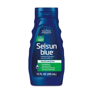 Selsun Blue Feuchtigkeitsspendend mit Aloe Schuppen Shampoo, 11 flüssige Unzen, 1er Pack - Bild 1 von 3