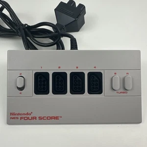 Nintendo NES Four Score 4 Player Controller Attachment Adapter Accessory. Tested - Picture 1 of 12
