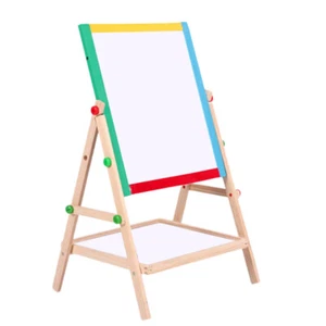 Kids Wooden Easel Drawing Board for Painting Artist and Blackboards for Children - Picture 1 of 14