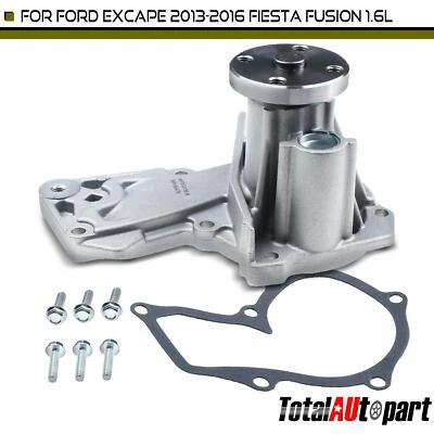 Engine Water Pump for Ford Escape 2013-2016 Fiesta 11-19 Fusion Transit Connect - Image 1 of 4