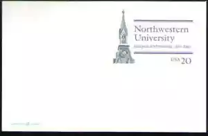 US. UX363. 20c. Northwestern University 150th Anniv.. MNH. 2001 - Picture 1 of 1