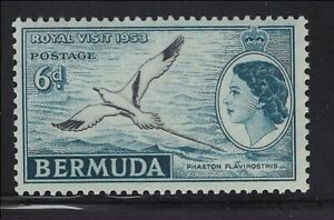 Bermuda Scott # 163 MNH Queen Elizabeth II Royal Visit 1953