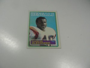 Charles Alexander 1983 Topps card #231