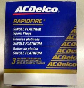 NEW GENUINE GM ACDelco RAPIDFIRE Platinum Spark Plugs #2 Set Of 8 - Picture 1 of 1