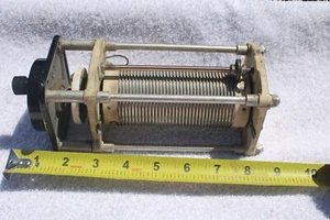 Variable Roller Inductor 1.9uH to 28 uH Antenna Tuner or Transmitter With Dial - Zdjęcie 1 z 10