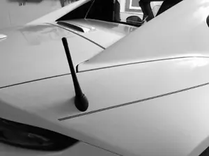 7" inch Short Black Antenna Mast Radio AM/FM for MAZDA MX-5 MIATA 2006-2024 New - Picture 1 of 20