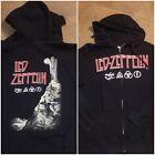 Led Zeppelin Zip Up Hoodie The Hermit Full Zip Hooded Sweatshirt Y2K sz LARGE