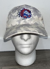 Bridgeport Sound Tigers AHL Hockey Baseball Hat Cap Camo New York Islanders