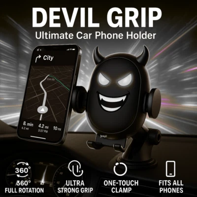 Holder To Put Hold The Phone In Car Support Cell Phone GPS Car Dashboard - Image 1 of 4
