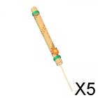 5x Bambus Vogelpfeife, Musikflöte, Musikinstrument, Thai Spielzeug,