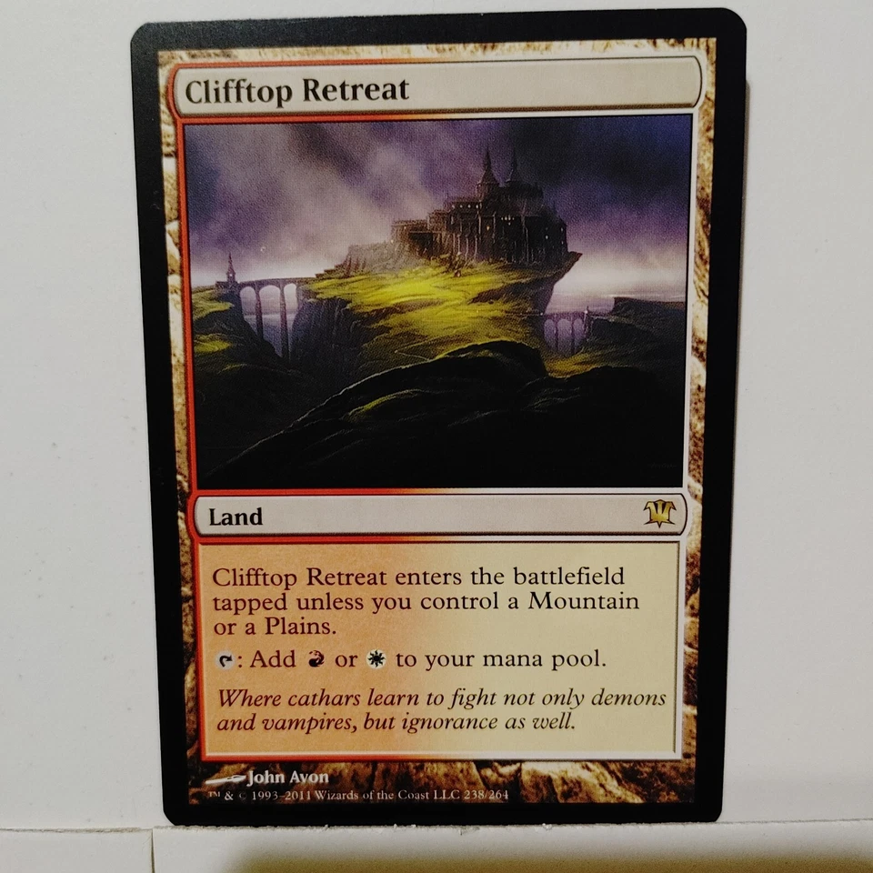 CLIFFTOP RETREAT --- MTG -- INNISTRAD ---  NM - Image 1 of 1