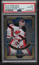 2013-14 Upper Deck Shining Stars Goaltender Martin Brodeur #G7 PSA 10 GEM MT HOF