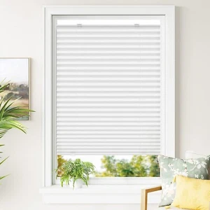 Toolfree TDBU Cortinas Plisadas Inalámbricas con Ventosas Filtro de Luz 25 3/4" x 64" - Imagen 1 de 7