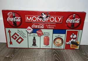 New Sealed Monopoly Board Game COCA COLA Coke Collector's Edition 1999 - Picture 1 of 6