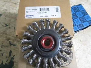 Lot of 6 Osborn 26382 4 inch Knotted Wire Wheel Brush Arber 14x2.0 mm - Picture 1 of 4