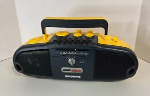 Radiocassetta Wilson Sports Boombox vintage anni 90 rara gialla - Foto 1 di 2