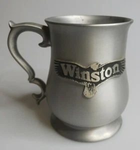 Vtg Winston Pewter Mug - Picture 1 of 6