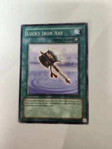 yugioh cards Lucky Iron Axe FOTB-EN037 - Picture 1 of 2