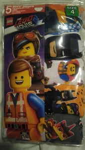 Lego The Lego Movie  Boys SIZE 4  COTTON Underwear Briefs  5 Pack NWT - Picture 1 of 4