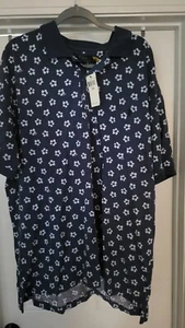 NEW Polo Ralph Lauren Polo Big & Tall Shirt Mens XXL Short Sleeve Navy Blue 🔥 - Picture 1 of 4