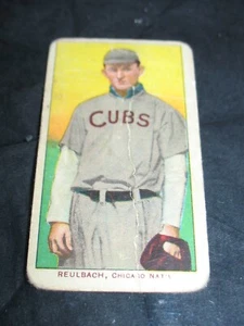 1909-11 T206 Ed Reulbach Glove Shows ~Fair ~Chicago Cubs ~Piedmont 150 - Picture 1 of 2