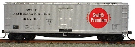 Kit frigorífico de madera Accurail 4820 HO Swift's 40' Foto 1 de 1
