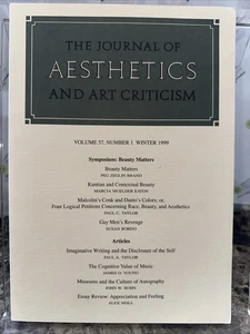 The Journal of Aesthetics and Art Criticism: Vol 57, No. 1 - Winter 1999 - Imagen 1 de 3