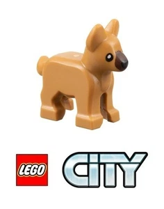 LEGO City - Medium Nougat Deutscher Schäferhund Welpe Minifigur aus Set 60369 - NEU - Bild 1 von 2