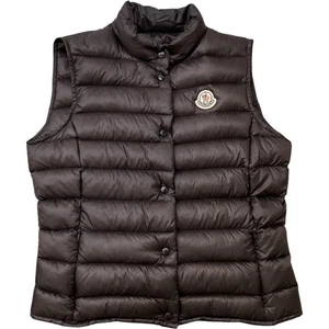 Moncler Gilet Donna Liane Marrone 1/UK 10 - Foto 1 di 13