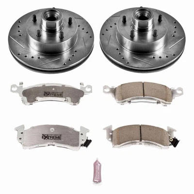 Power Stop Brake Kit For Pontiac LeMans 1973-1977 - Front Z26 Street Warrior - Imagem 1 de 4