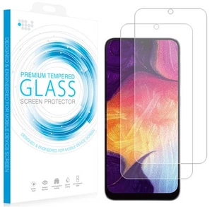 2X Rigide 9H Protection Écran en Verre Trempé pour Samsung Galaxy A50,A30,A20 - Photo 1 sur 6