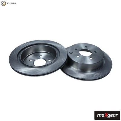 2x BRAKE DISC 19-2430 FOR INFINITI M37 FX/SUV Q70L Q60 Q50 M35 NISSAN 2.0L Q60 - Image 1 of 4