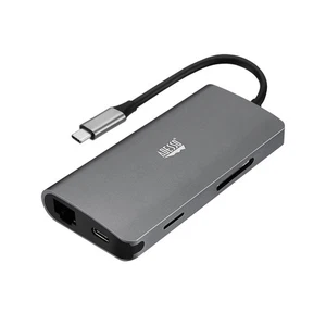 Adesso AUH-4030 8-in-1 USB-C Multi-Port Docking Station (TAA Compliant) - Picture 1 of 7