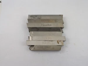 Mixed Lot Of 1/2 X 1/2" Lathe Tool Bits Mo-Max Cobalt, Rex 95 AAA, Circle C, HSS - Picture 1 of 5