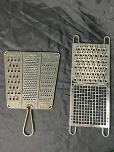 Vintage Hand Held Graters for Cheese Fruit Spices 2 Speciality USA GermanyJapan - Picture 1 of 1