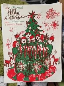 The Polyphonic Spree 10th Annual Holiday Extravaganza 2012 Poster Limited Ed. 50 - Picture 1 of 2