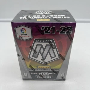 Panini Mosaic LaLiga 21-22 Soccer Sealed Blaster Box Orange P! Ronaldo & Neymar - Picture 1 of 6