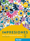 Olga Balboa Sánchez / Impresiones A2. Kursbuch + Arbeitsbuch ... 9783190345458